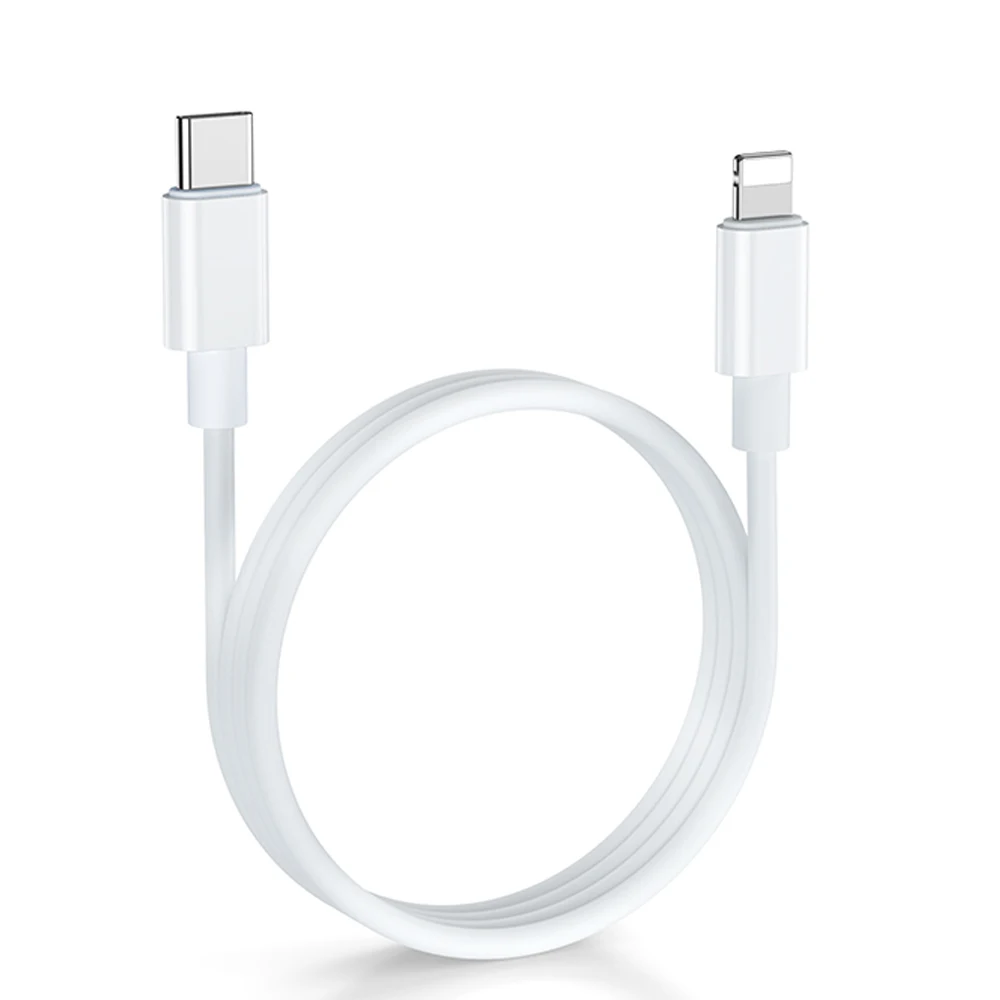 5000 мАч для iPhone 11 11Pro Max PD 18 Вт Быстрая зарядка Внешняя батарея зарядное устройство чехол аудио разъем портативный блок питания защита - Цвет: 1meter cable