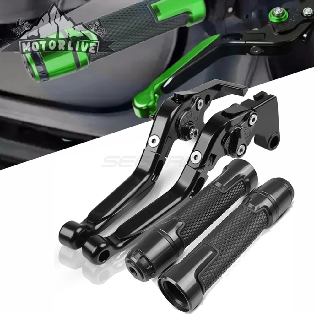 

For Kawasaki W800 / SE 2012-2016 , VERSYS (650cc) 2006-2008 Motorcycle CNC Adjustable Blade Brake Clutch Levers Folding W800SE