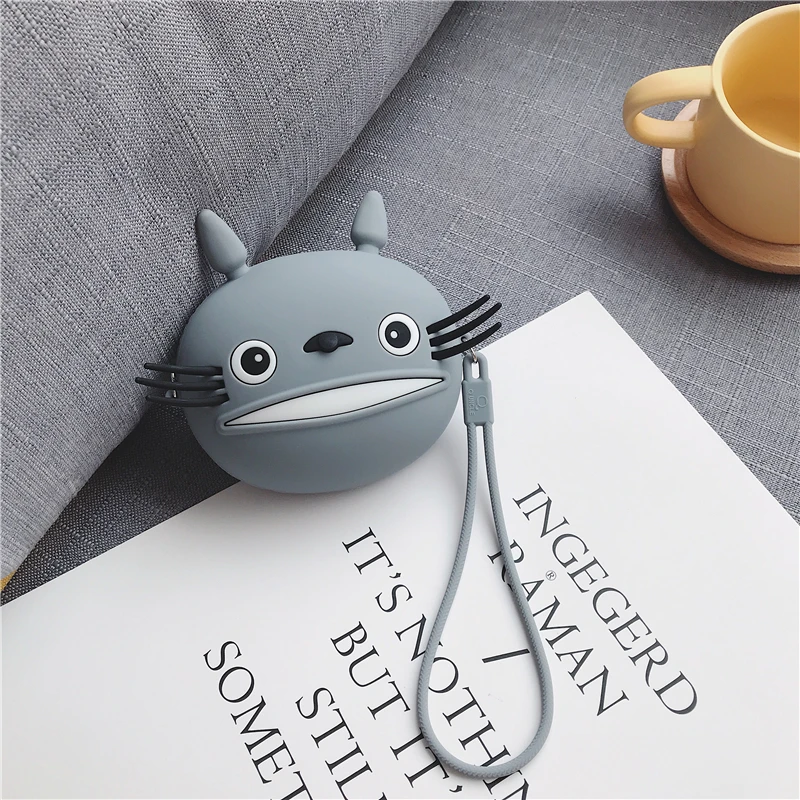 Чехол для наушников с мультипликационным персонажем аниме мягкий силиконовый