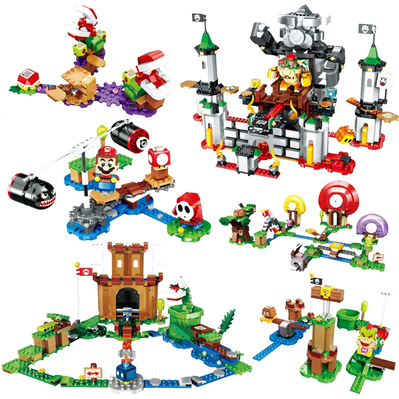 

New Super Adventures Model Building Blocks Bricks TV Game Doll Figures Kids Toy For Children Christmas Gifts 60029 60030