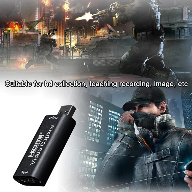 Мини карта видеозахвата USB 2 0 видео Захват коробка для PS4 игры DVD видеокамера