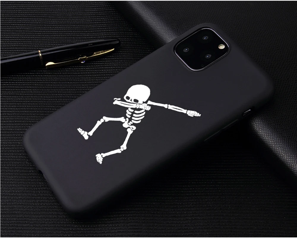 Мягкий силиконовый чехол для iPhone 11Pro 6 6s X 7 8 Plus 5S SE XS Max XR чехол для телефона