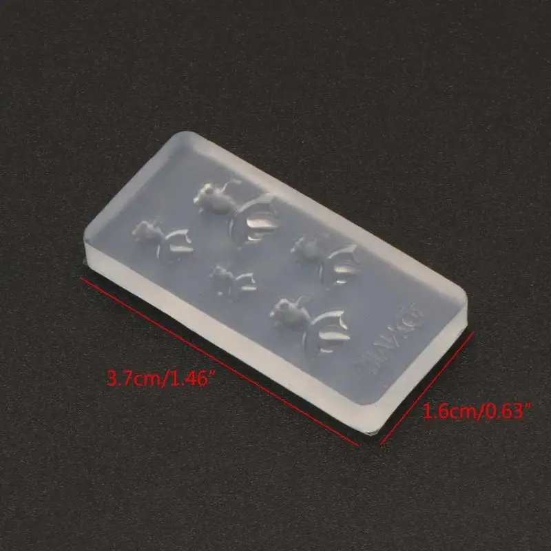 Симпатичная яркая мини форма из силиконовой смолы инструменты для изготовления