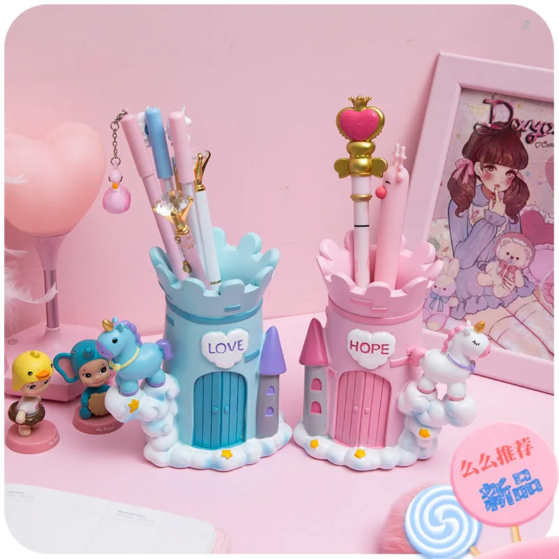 Милая Подставка для хранения канцелярских принадлежностей|Подставки ручек| |