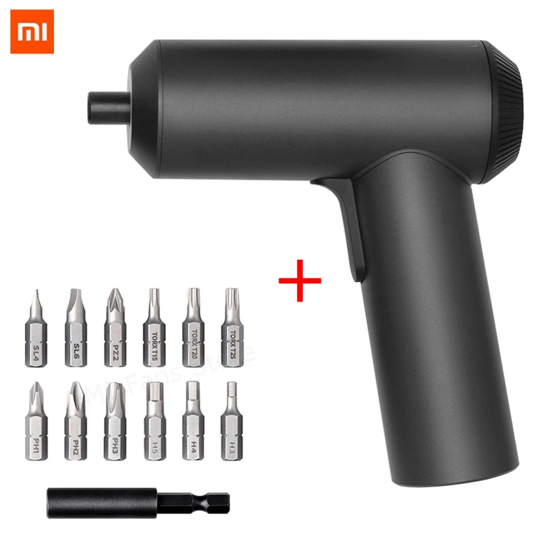 Аккумуляторная отвертка XIAOMI Mijia 3 6 В 2000 мА/ч li ion 5N.m Электрическая с 12 винтовыми