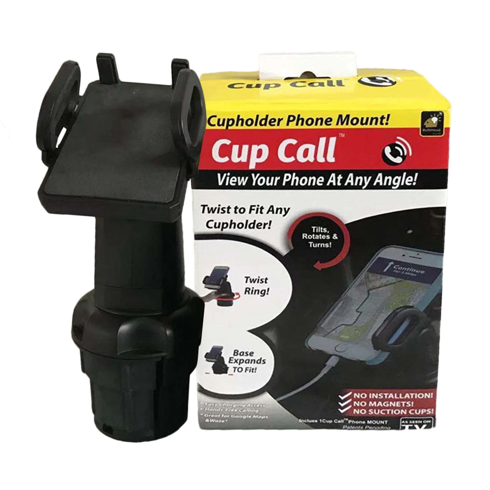 

Universal Car Phone Holder Stand Cup Holder Drink Bottle Mount Support Smartphone Mobile Phone Accessories Interior Stand Holder
