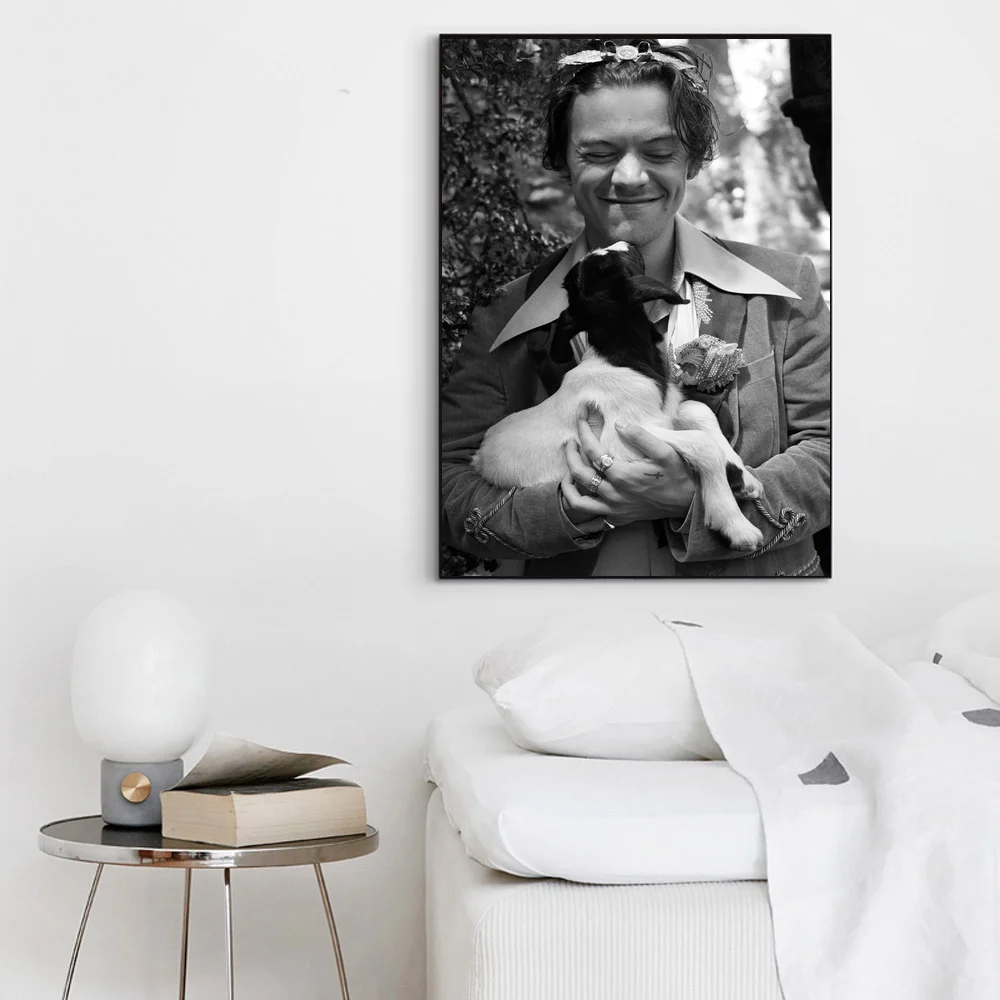 Музыкальный постер Гарри стилей холст Художественная печать настенные картины