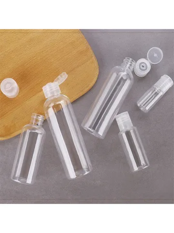 Прозрачные многоразовые флаконы для путешествий 10 мл