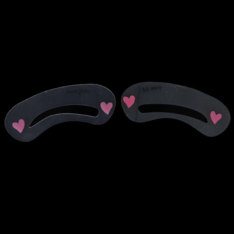 6 шт. трафаретов для бровей шаблон ухода/придания формы инструмент