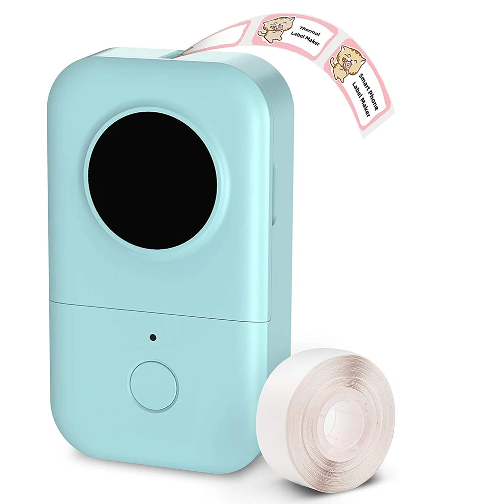 

Portable Thermal Mini Printer Square Adhesive Paper Wireless Ticket Sticker Machine Mini Impresora Handheld Inkless Label Makers