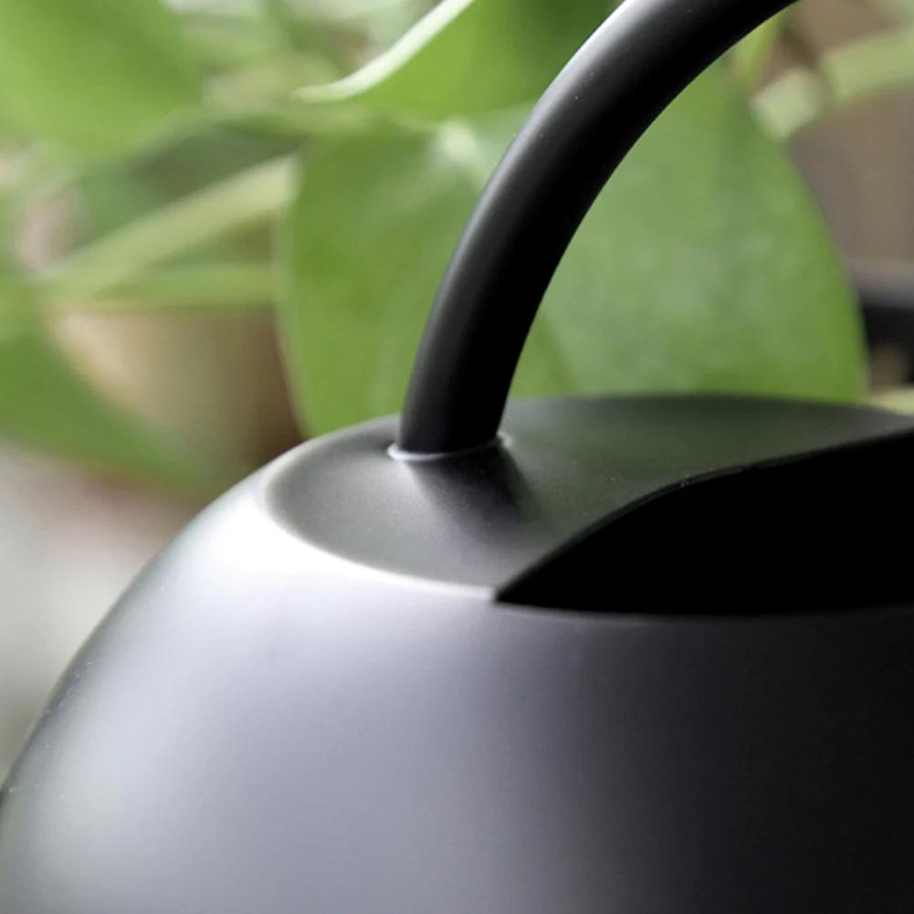 

1000ml Irrigation Home With Handle Large Capacity Stainless Steel Spherical Long Spout Watering Can Indoor Plants Anti Corrosion