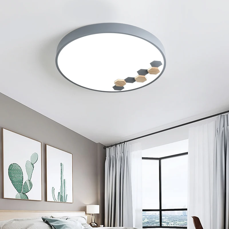 Светодиодная Люстра для дома светильник различной формы простой светодиодный