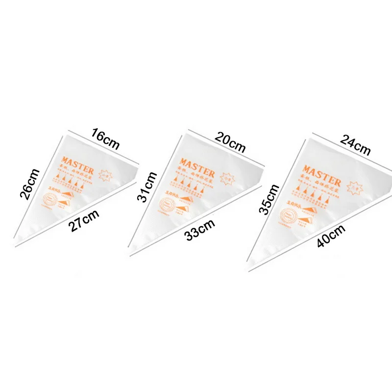 Одноразовый мешок для теста кондитерские изделия украшения торта капкейков