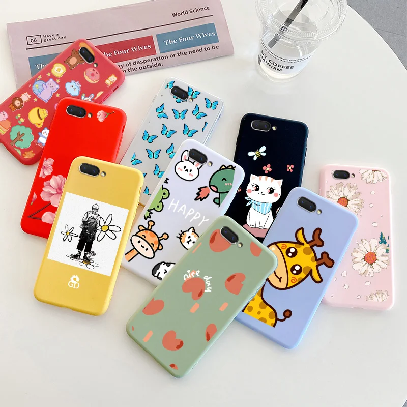 

Чехол для OPPO A5, чехол с милыми животными, чехол для oppo a5, модный мультяшный силиконовый мягкий чехол из ТПУ для OPPO A5, задняя крышка