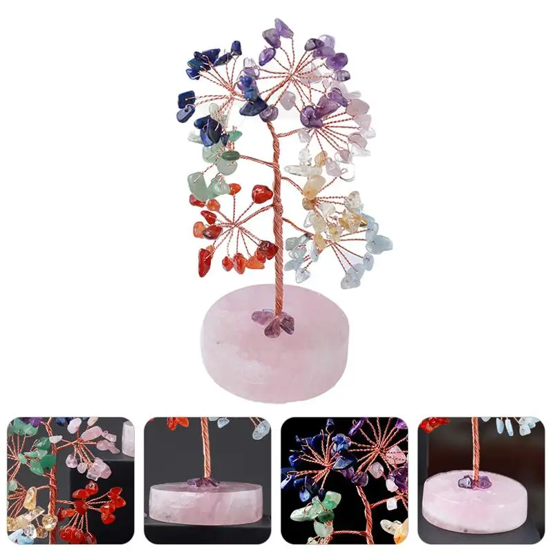 

1Pc Decorative Exquisite Desktop Ornament Tabletop Ornament Multipurpose Beautiful Money Tree Decor for Hotel