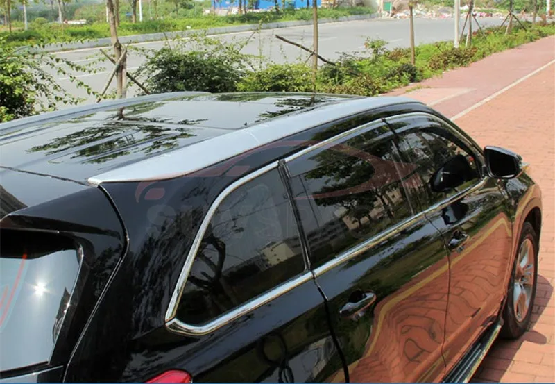 Подходит для Toyota Highlander Kluger 2014 2020 багажная крыша рейка поперечная планка 2