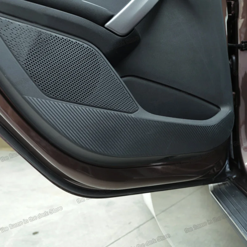 Lsrtw2017 углеродное волокно ПВХ автомобильная дверь Противоударная пленка наклейка