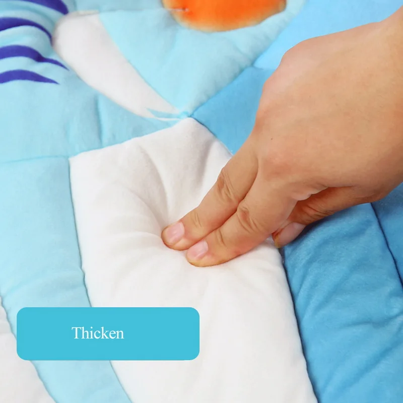 CYSINCOS мультяшный коврик на колесиках для новорожденных аксессуары хлопковая