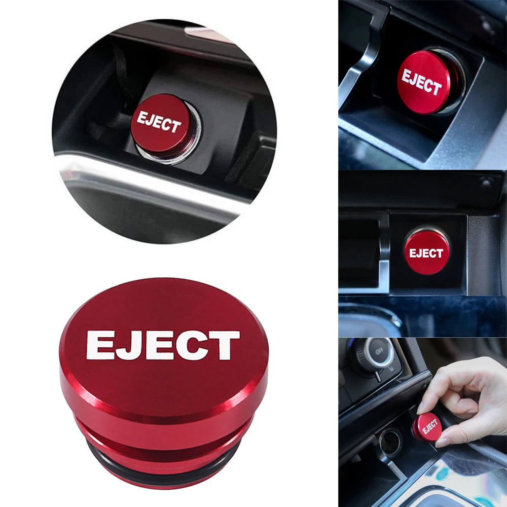 

Universal Fire Missile Eject Button Car Cigarette Lighter Cover 12V Accessories Car Engine Start Stop Push Button Plug Cover