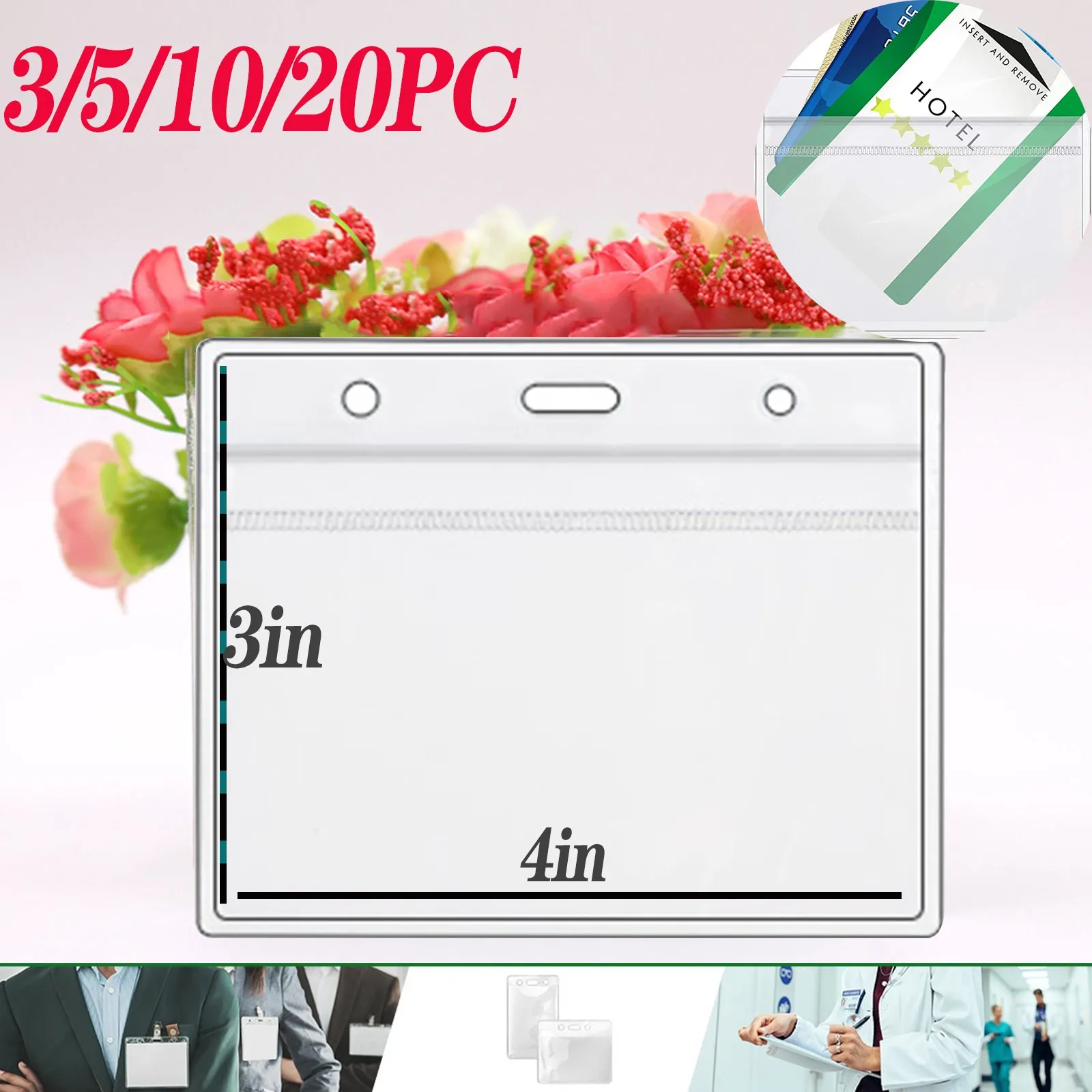 Защитная карточка для вакцинации Cdc 4X3 дюйма запись иммунизации карточки