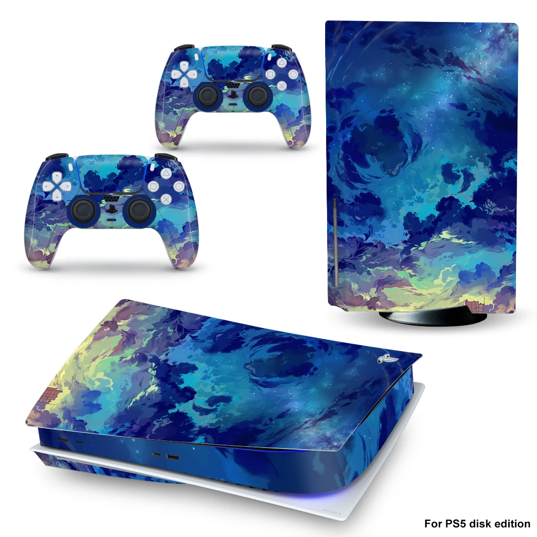 

Стикеры Sky Style PS5 для консоли PlayStation 5 и контроллера PS5