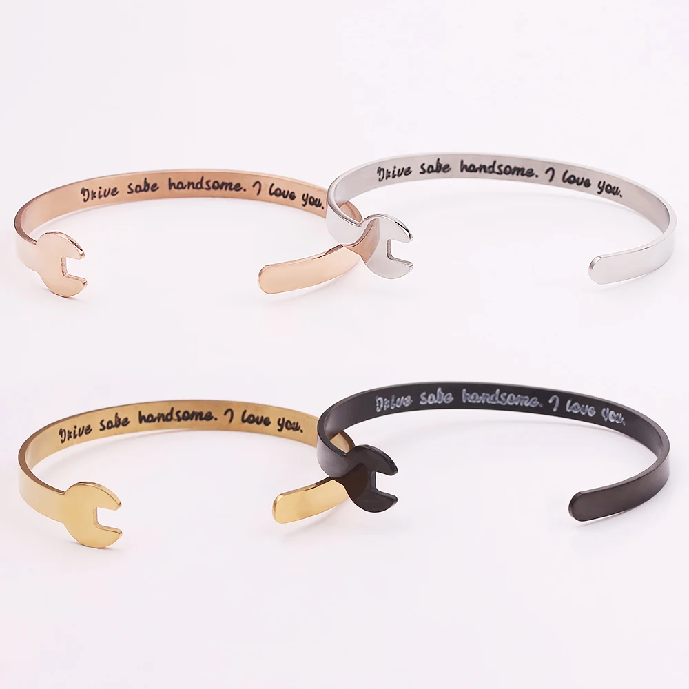 Мода механический ключ дюймовый стандарт мужской браслет из смеси раздел диск