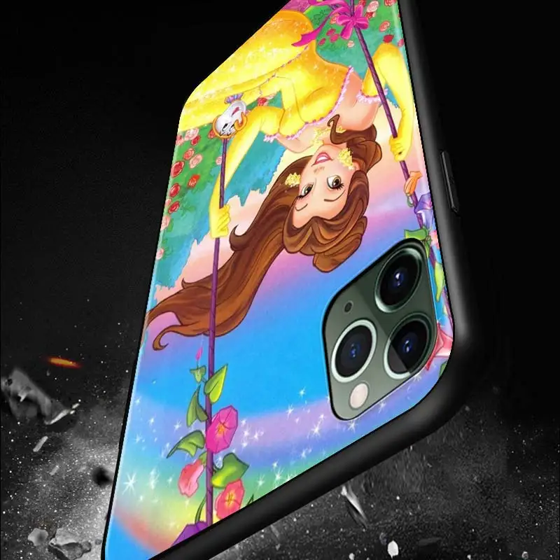

Soft TPU Cover Beauty and Beast Disney for iPhone 12 11 SE XS XR X 7 8 6 5 S mini Plus Pro MAX 2020 Black Phone Case