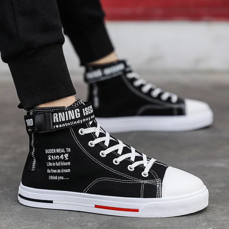 

Fashion Sneakers Canvas shoes men's hip-hop shoes new cloth shoes casual flats Zapatos De Hombre