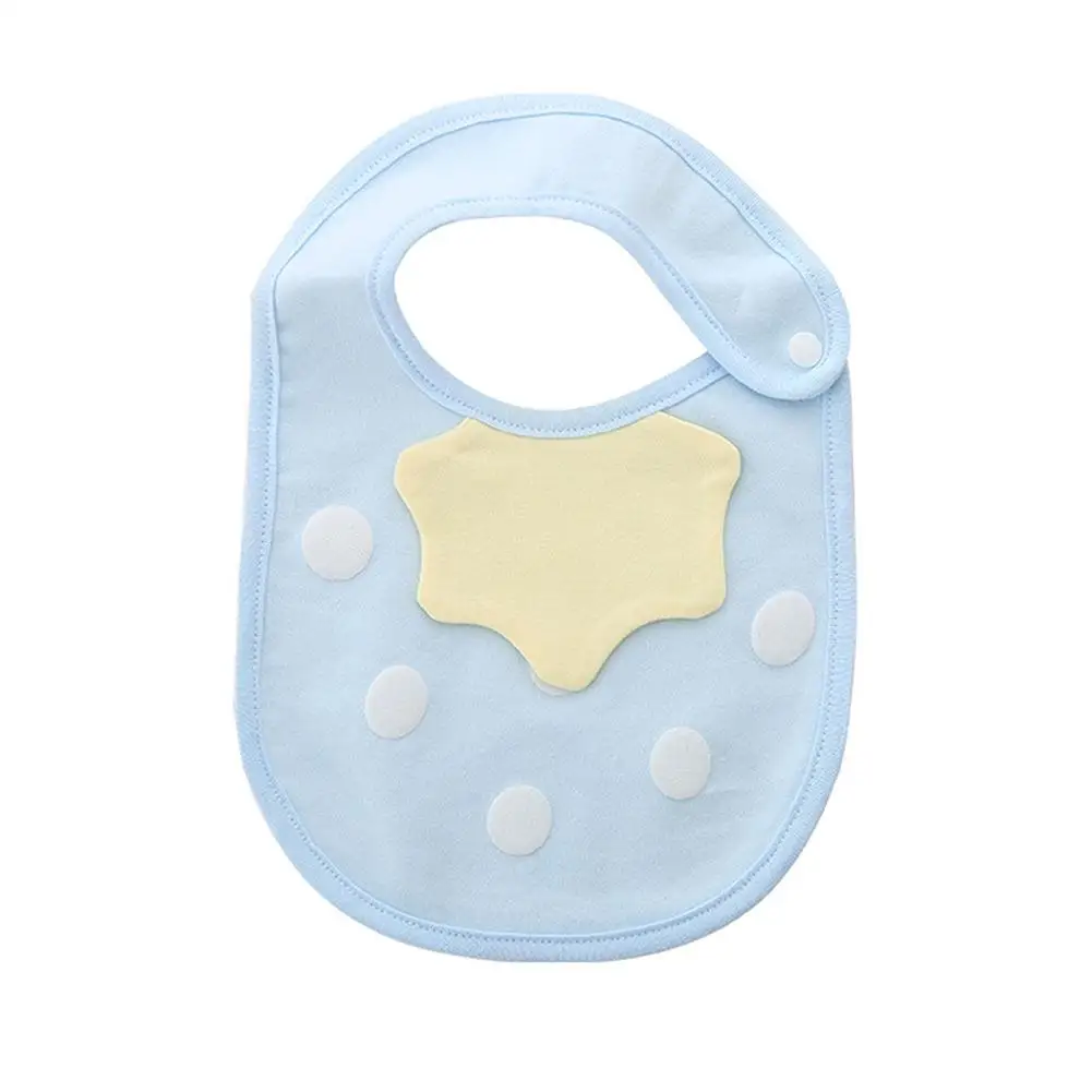 

Cotton Waterproof Cartoon Baby Newborn Infant Feeding Dribble Saliva Towel Bibs