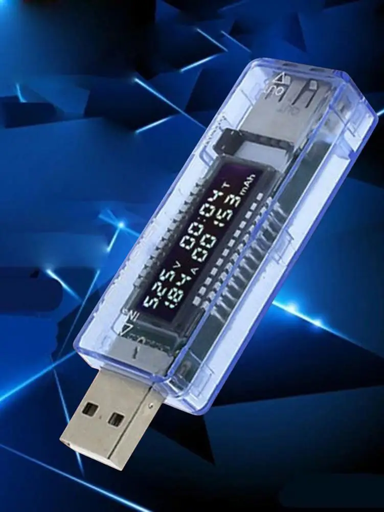

USB тестер напряжения тока, USB тестер, измеритель мощности, мобильный тестер емкости зарядки аккумуляторов, детектор напряжения тока и напряж...