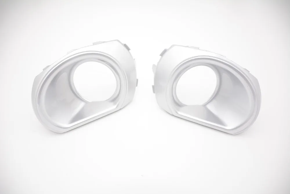 

Pair Front Left Right Fog Light Lamp Cover Silver for Subaru outback 2010-2012