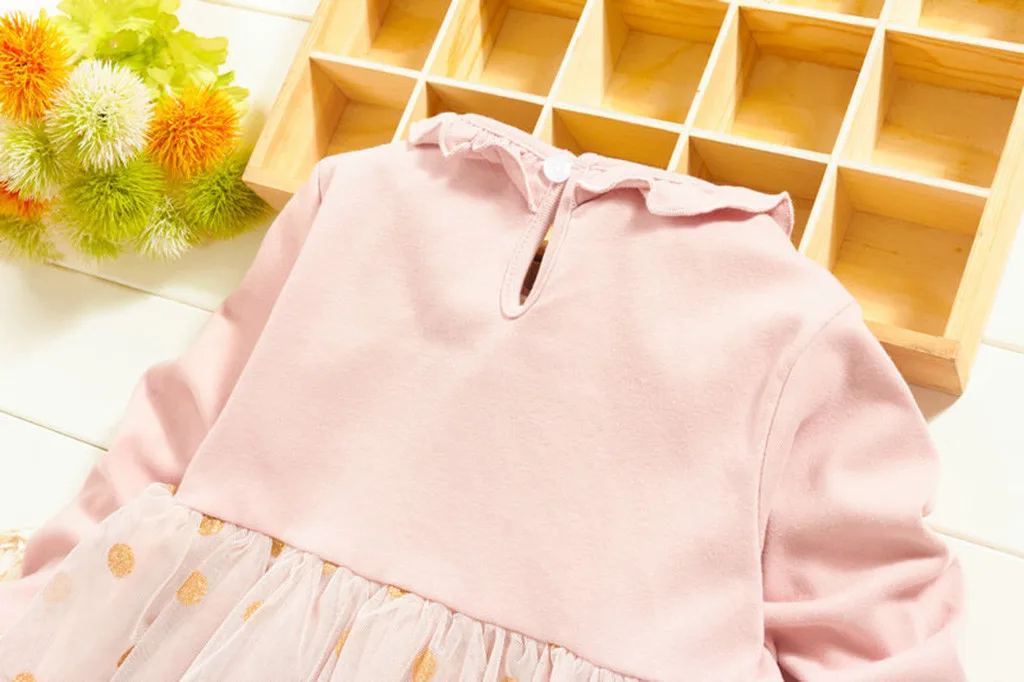 (12 мес. 5 лет) корейские платья для девочек Модное Новое платье принцессы с