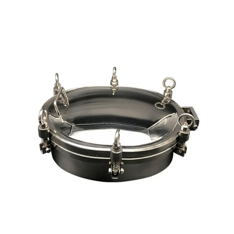 

Овальная крышка люка под давлением санитарная SS304 зеркальная полированная крышка люка