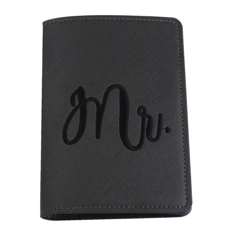 Mr Mrs Винни бокал вина Пух медовый месяц искусственная кожа паспорт Чехол