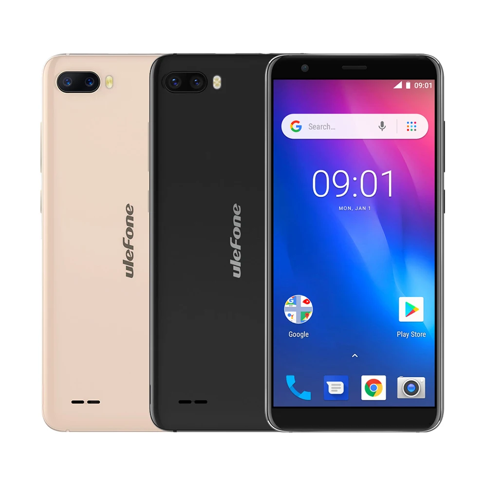 Ulefone S1 1 Гб + 8 5 дюймов Android MT6580 четырехъядерный Двойная камера 3g разблокировка лица