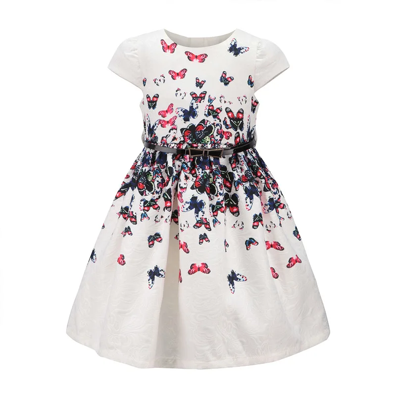 Childdkivy Spring Girls Printing Dress Kids Party Dresses For Children Princess Autumn Clothing 3-10 Years | Детская одежда и