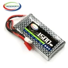 Аккумулятор LiPo 2S, 7,4 В, 1500, 2200, 5200, 6000 мА  ч, 35C, 60C, для дрона, самолета, летательного аппарата, квадрокоптера, дрона, вертолета