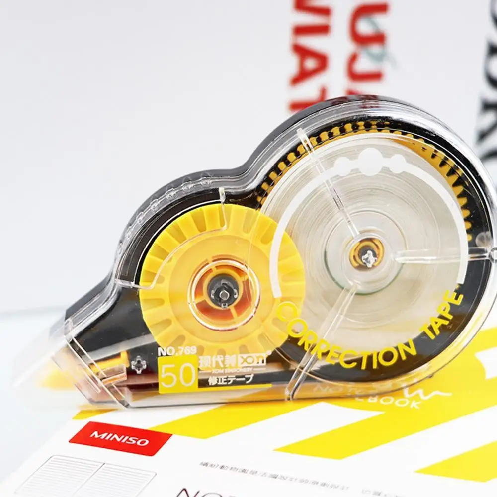 Практичный ролик для коррекции 50 м длинный белый стикер материал Kawaii Детские