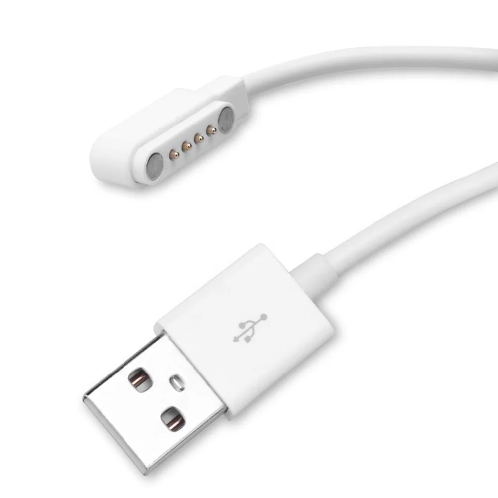 Универсальный зарядный кабель для умных часов с USB на 4-контактный Магнитный