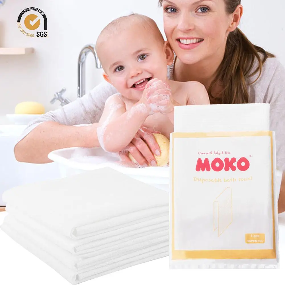 10 шт одноразовое полотенце для купания утолщенное нетканое из спанлейса