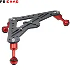 Треугольный шарнирный держатель для камеры DSLR Штатив для дайвинга Кронштейн-подставка для Gopro Hero 10 9 водонепроницаемые аксессуары для подводной съемки