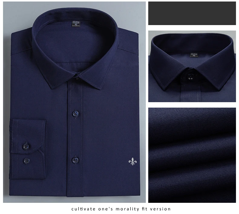 Модная блузка Dudalina Camisa Social Masculina с длинным рукавом, приталенная рубашка для мужчин, одежда с цветочным принтом, белая, мужская, холодная