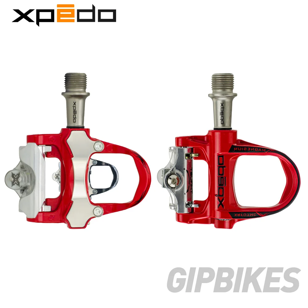 Red Wellgo Xpedo XRF07MC 235 г магниевый дорожный велосипед из сплава бесклипсовая педаль с 2 парами keo совместимые бутсы самофиксирующаяся педаль - Цвет: Red