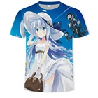 Милые летние рубашки 3D футболки с рисунком из аниме для девочек в стиле унисекс с короткими рукавами Повседневные красоты мужские футболки с рисунком из аниме футболки размера плюс XXS-6XL