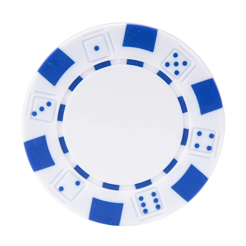 10 шт./лот фишки для покера казино ABS+ железо+ глина чип для покера Texas Hold'em металлические монеты для покера фишки набор аксессуары для покера - Цвет: white
