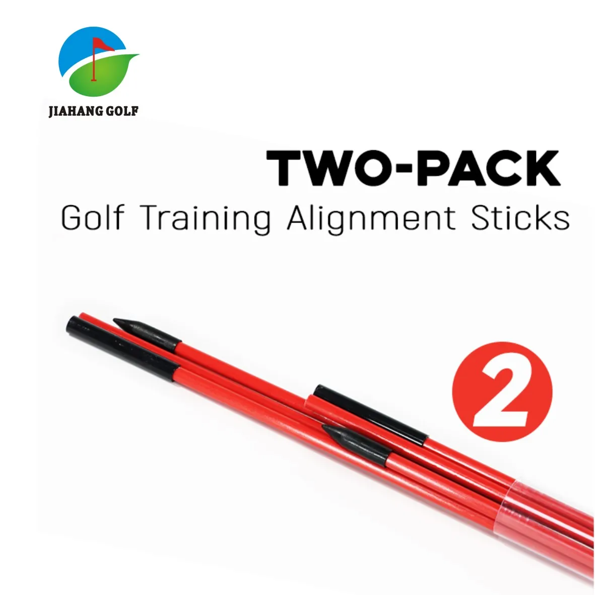 Палочки для выравнивания гольфов-палочки 48 дюймов палочки гольфов 2 упаковки