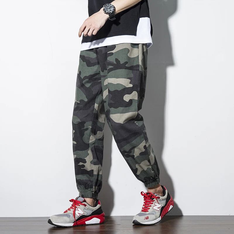 Новинка мужские камуфляжные спортивные штаны для фитнеса бегунов 2019 осенние