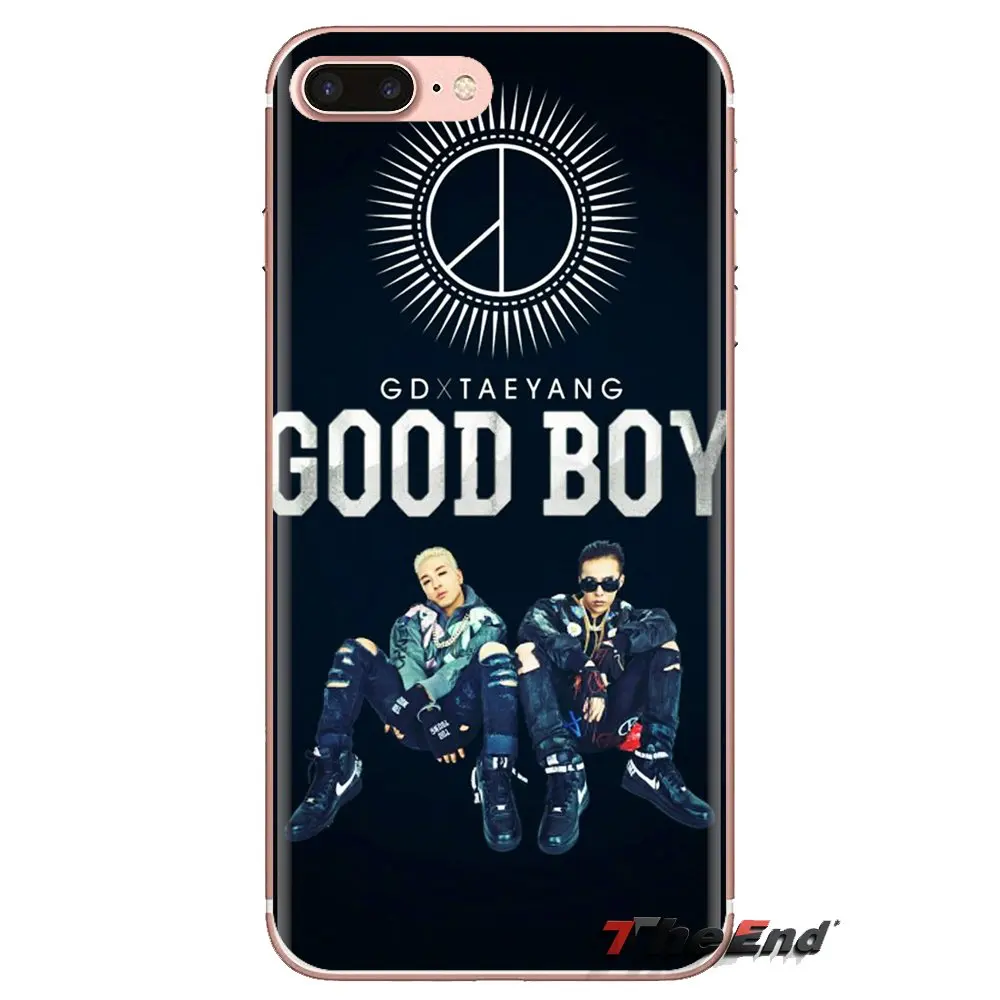 Прозрачный чехол из термополиуретана с мешок kpop bingbang GD логотип для htc один U11 U12 X9 M7