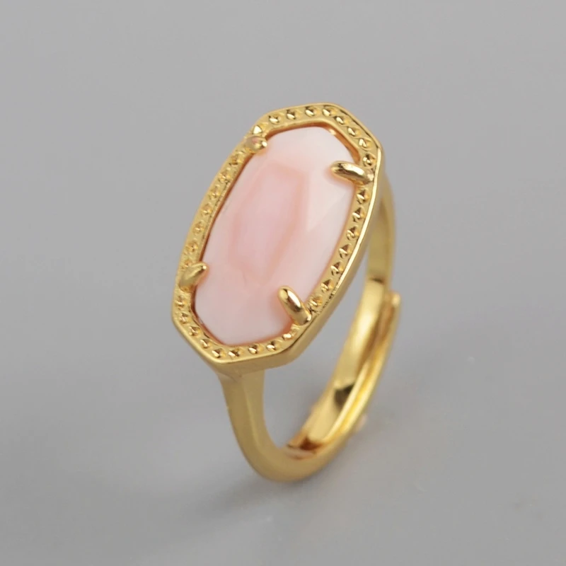 BOROSA драгоценные камни граненый камень кольцо натуральный Австралийский Jades