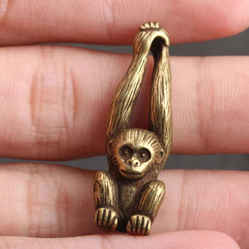 

Statue Monkey Ornament Vivid Craft Display Home Office Desk Decoration